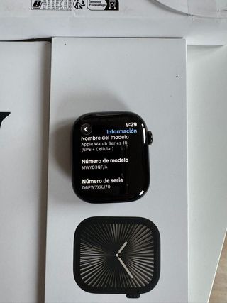 Apple Watch 10 46mm Acero Inoxidable 100%