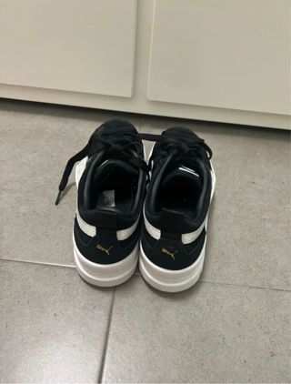 Zapatos Puma Mayze Mujer Negro Blanco