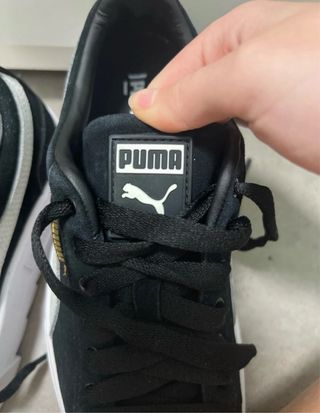 Zapatos Puma Mayze Mujer Negro Blanco