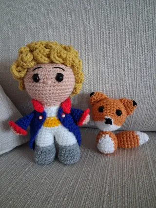 Piccolo Principe Amigurumi Fatto a Mano