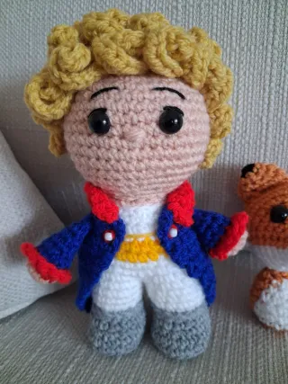 Piccolo Principe Amigurumi Fatto a Mano