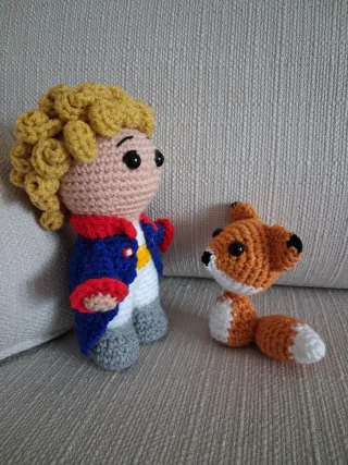 Piccolo Principe Amigurumi Fatto a Mano