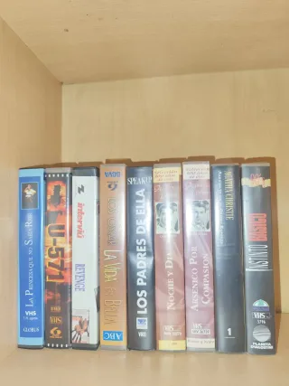 Lote de películas VHS