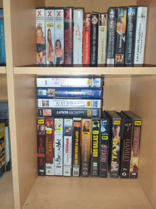 Lote de películas VHS
