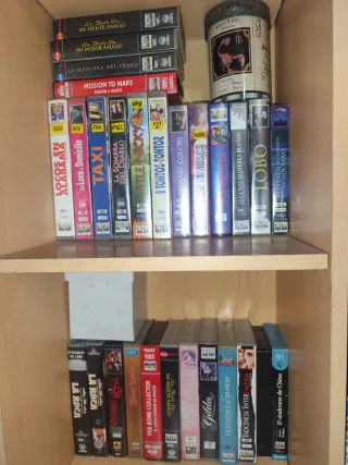 Lote de películas VHS