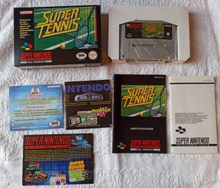 Super Tennis SNES Super Nintendo