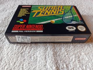 Super Tennis SNES Super Nintendo