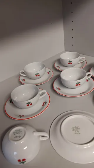 Sei tazzine con piattino Richard Ginori