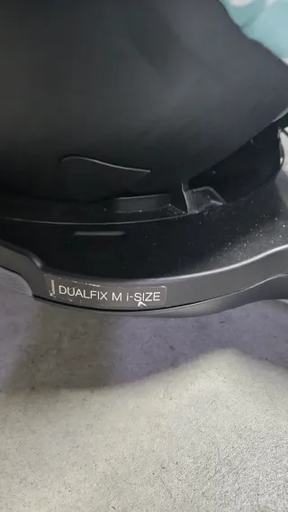 Silla coche Britax Römer gris dual fix M I-size