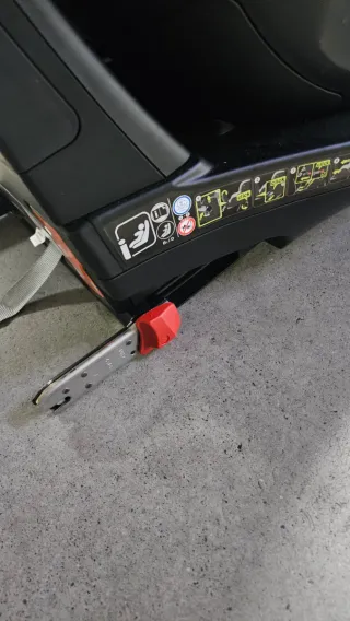 Silla coche Britax Römer gris dual fix M I-size