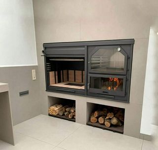 Barbacoa de leña metálica FF-4