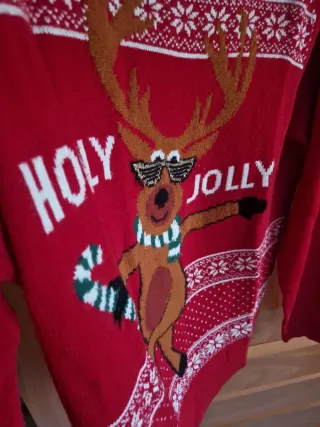 Jersey Navideño Reno Talla XL casi nuevo.