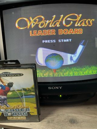World Class Leader Board Sega Mega Drive
