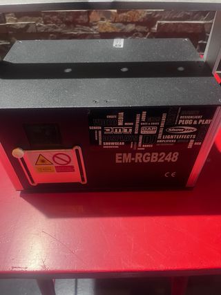 Láser profesional DMX