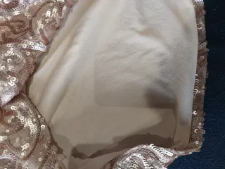 Vestido Fiesta Corto Dorado