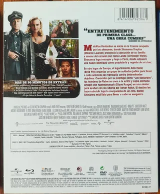 Pack 3 Películas Blu-ray: Monuments Men, Malditos