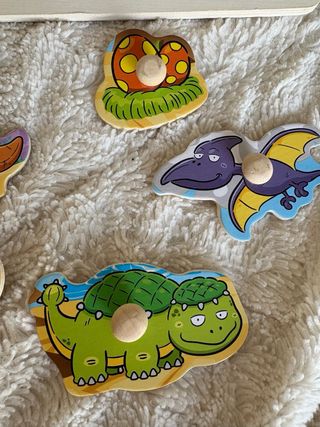 Juego de mesa de madera Montessori