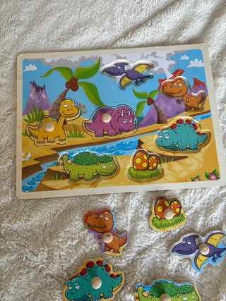 Juego de mesa de madera Montessori