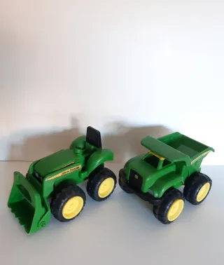 Lote John Deere juguete Tractor y Camión