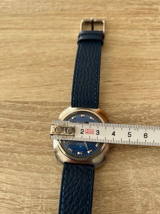 Reloj Seiko 5 Vintage Automático Azul