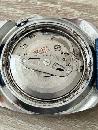 Reloj Seiko 5 Vintage Automático Azul