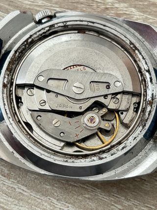 Reloj Seiko 5 Vintage Automático Azul