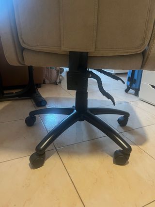 Silla de escritorio Milán beige