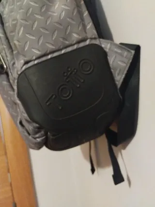 Mochila Totto Gris