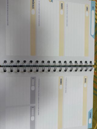 Planificador Apuntes, Notas e Ideas de Profe