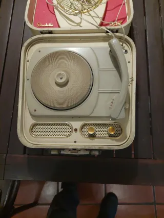 Tocadiscos Dualette Vintage Beige