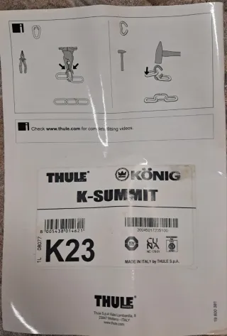 Cadenas Nieve KONIG K-SUMMIT K23