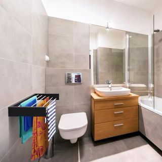 Tendedero extensible plegable pared 100cm