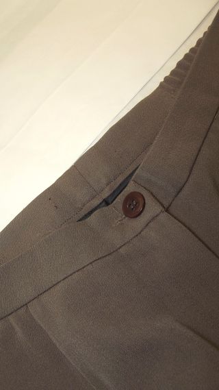 Pantalone Donna Grigio Tortora M Gamba Affusolata