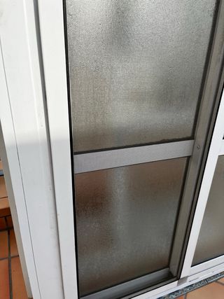 Ventana aluminio-persiana y mosquitera 1,00x1,33 m