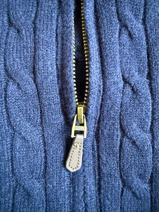 Quarter Zip Knit Sweater – Size L