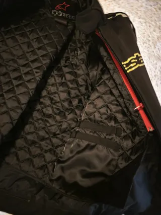 Chaqueta de moto Alpinestars negra