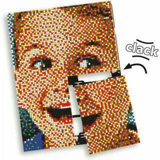 Quercetti Pixel Foto Gioco di chiodi 4 tavole