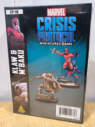 KLAW & MBAKU per MARVEL CRISIS PROTOCOL NUOVO