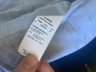 Traje de comunión niño azul y beige