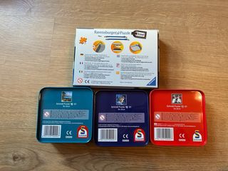 Set di quattro puzzle da viaggio