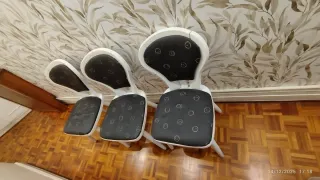 Tres Sillas Comedor Madera Maciza