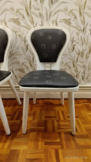 Tres Sillas Comedor Madera Maciza