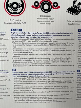 Volante Thrustmaster T80 Ferrari 488 GTB