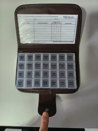 Pastillero Semanal Organizador Medicamentos