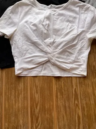 Conjunto 3 camisetas cortas niña