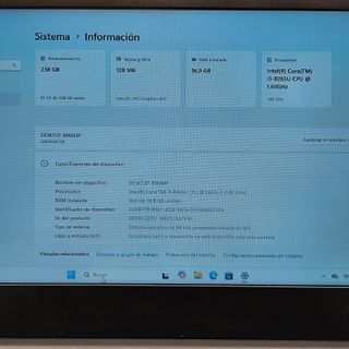 Portátil Lenovo ThinkPad E490 i5 16GB RAM 256GB