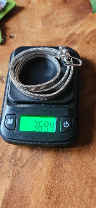 Collana snake in argento