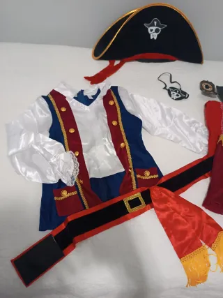 Disfraz Pirata Niño Completo