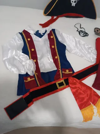 Disfraz Pirata Niño Completo