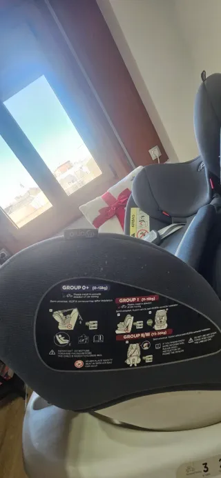 Silla Coche Bebé Grupo 0+/1/2/3 (0-36kg)